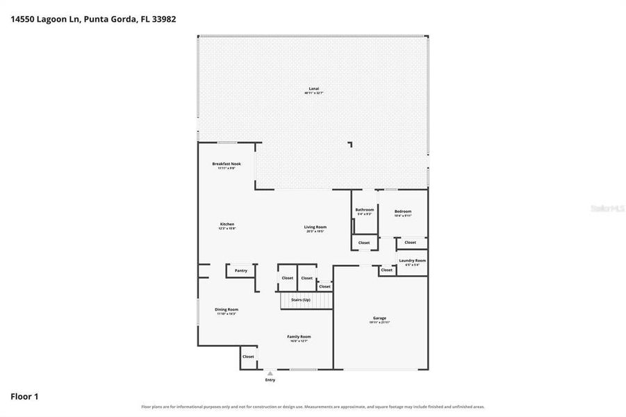 2D floor plan layout of this home in , Punta Gorda, FL (Image 5). 2D floor plan layout of this home in , Punta Gorda, FL (Image 5).