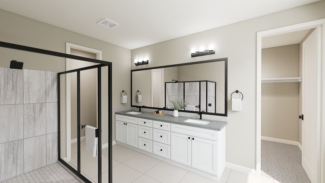 Representative furnished interior of a home built from the Laguna Plan 3513 by Tri Pointe Homes in Terraza, San Tan Valley (Image 7).