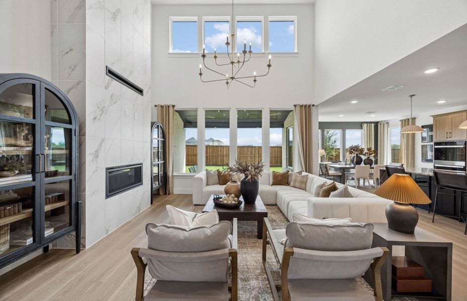 Representative furnished interior of a home built from the Gillett by Pulte Homes in Wilson Creek Meadows, Celina (Image 16).