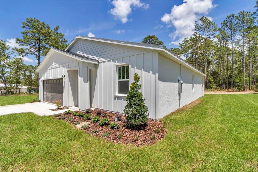 Actual Completed Home Ready to Move In