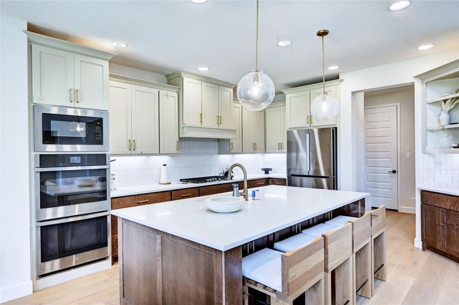 Furnished interior view inside a new home in , Fulshear (Image 8).