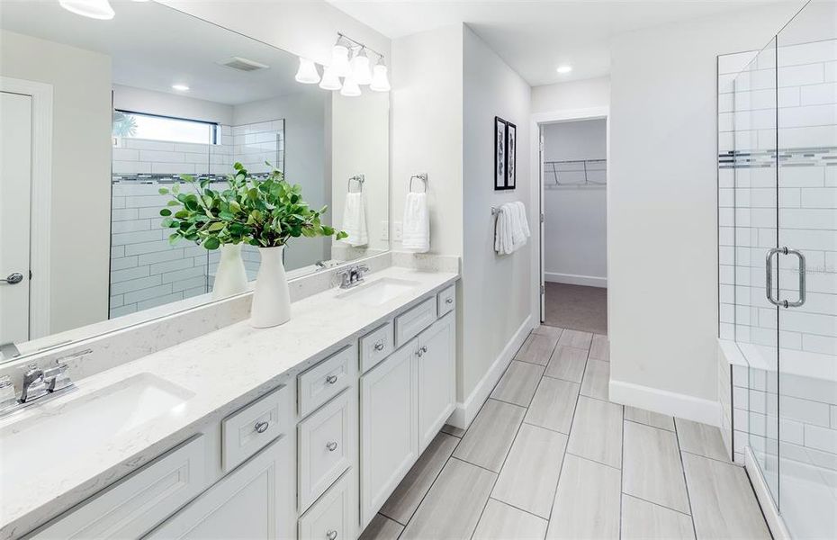 Furnished interior view inside a new home in Talon Preserve on Palmer Ranch, Nokomis (Image 12).