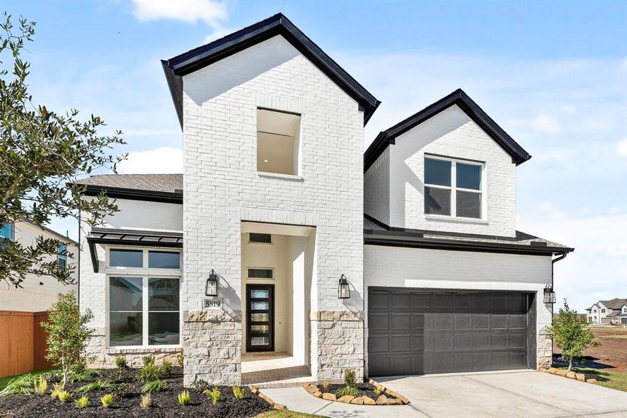 MOVE IN READY!! Westin Homes NEW Construction (Ellington III, Elevation B). Two story. 4 bedrooms. 3.5 baths.