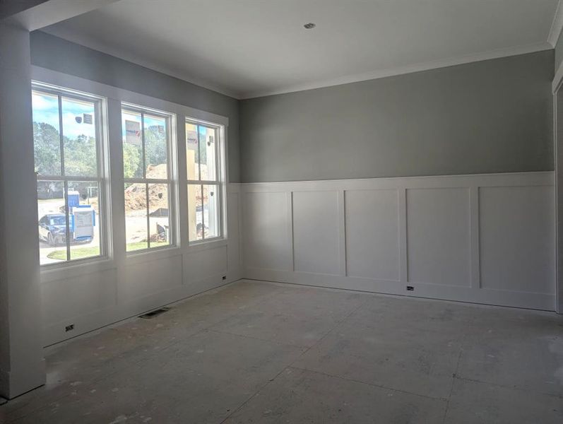 In-progress construction of a new home in White Post on Lake Lanier, Gainesville, GA (Image 13).