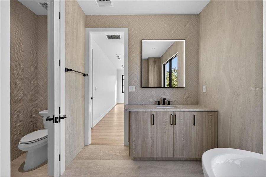 Furnished interior view inside a new home in , Tampa (Image 13).