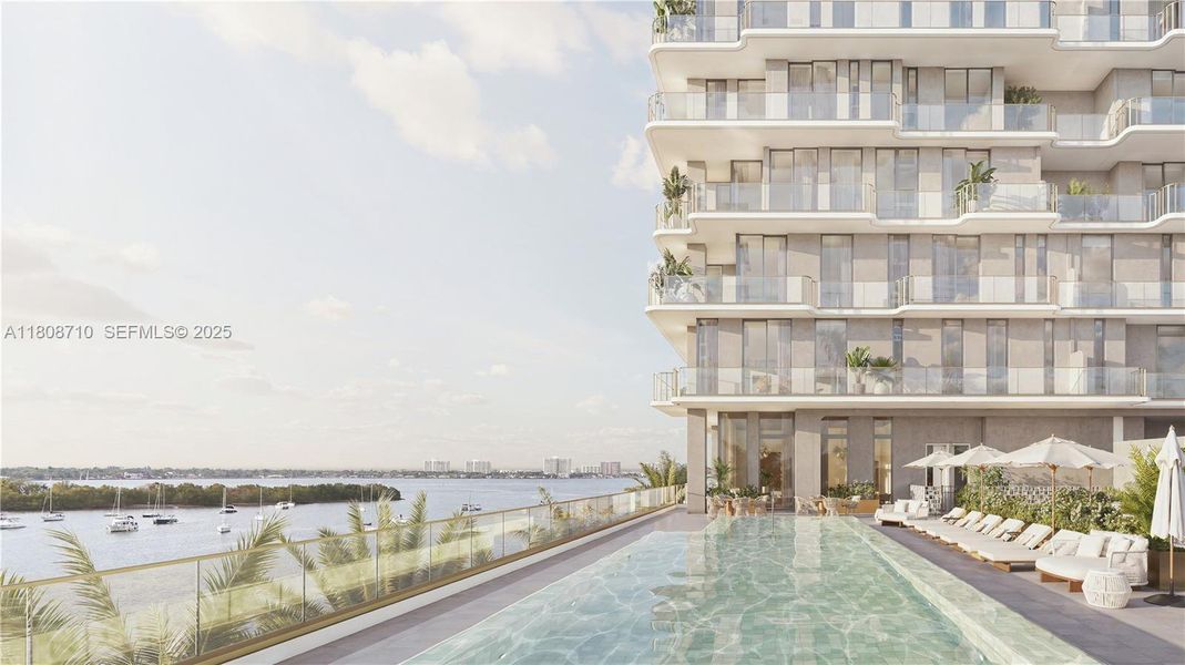 Infinity Pool Viewing Corner 01-Line
