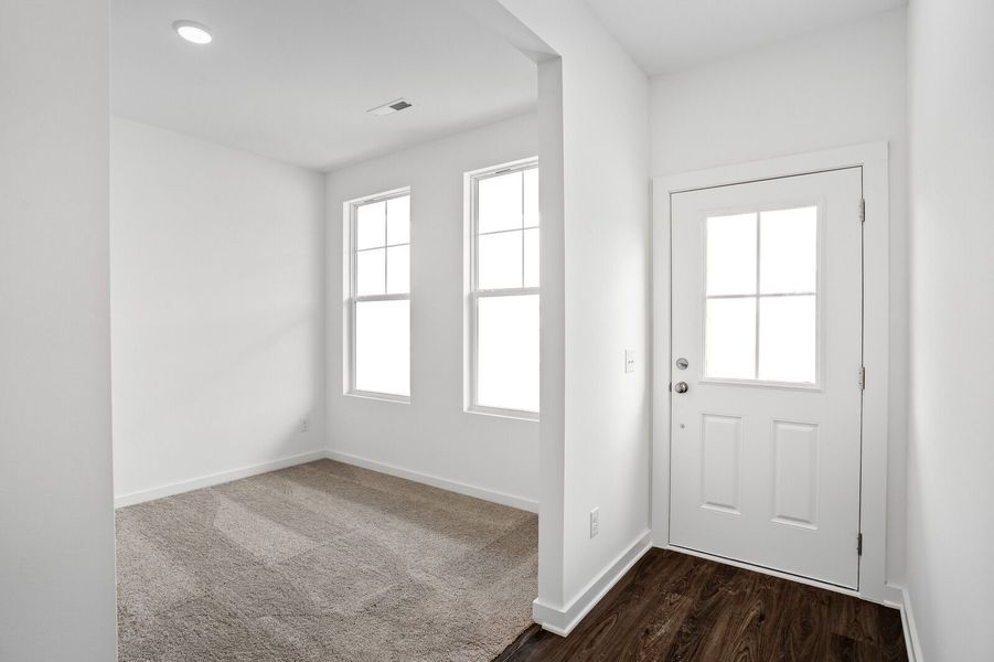 Spacious, unfurnished interior of a new home in Sage Farms, White House (Image 18). Spacious, unfurnished interior of a new home in Sage Farms, White House (Image 18).