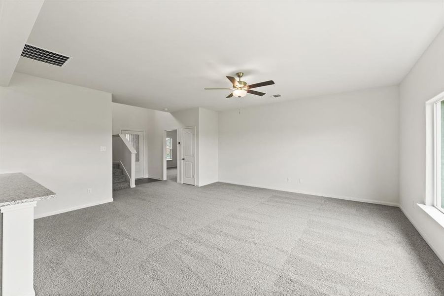 Spacious, unfurnished interior of a new home in Cresson Estates, Cresson (Image 6).