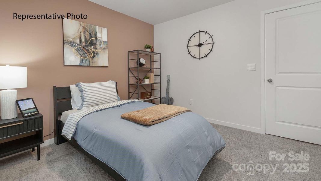Furnished interior view inside a new home in Clark Creek Landing, Lincolnton (Image 10).