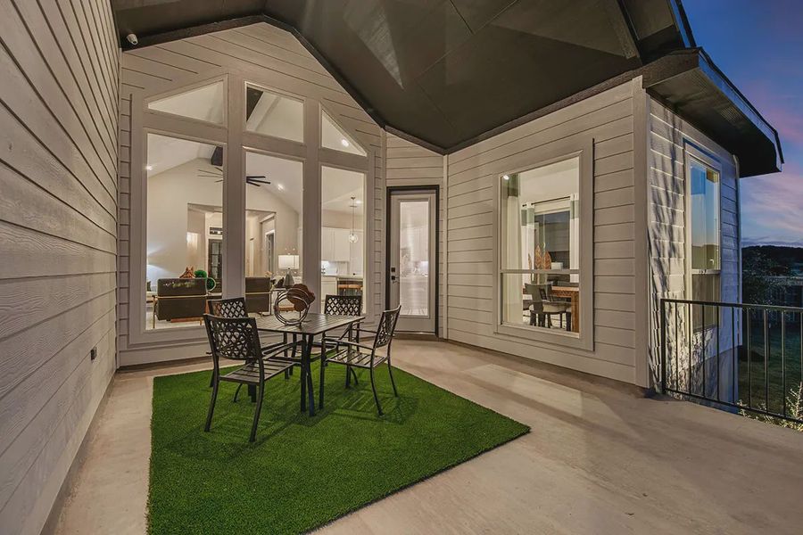 Image 17 representing the Kaylee by Chesmar Homes in Mesa Western, Cibolo, TX.