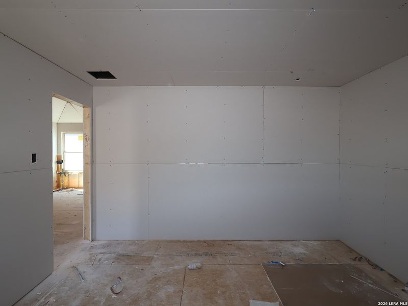 In-progress construction of a new home in Meadows at Clear Springs, New Braunfels, TX (Image 32).