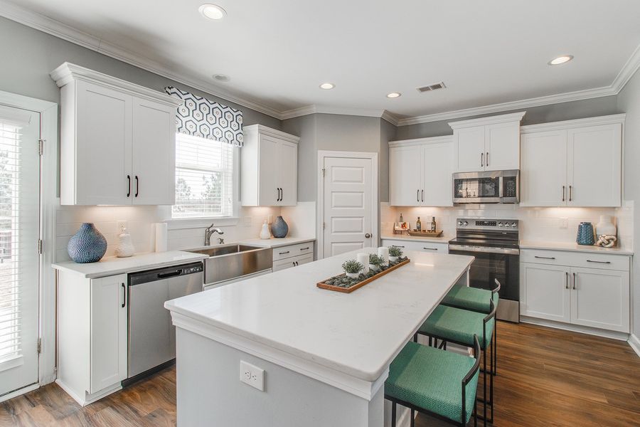 Furnished interior view inside a new home in Bluefield, Lexington (Image 17). Furnished interior view inside a new home in Bluefield, Lexington (Image 17).