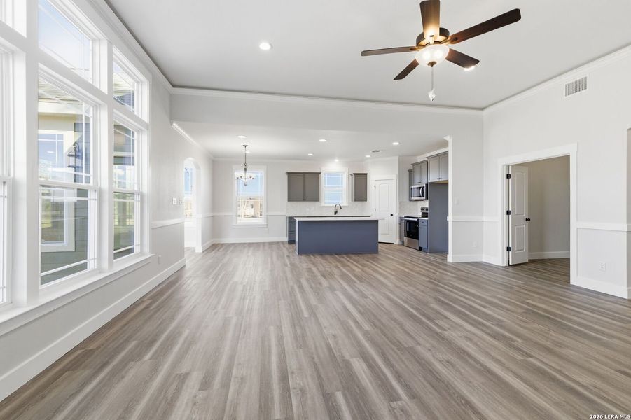 Spacious, unfurnished interior of a new home in Lonesome Dove, San Antonio (Image 42).