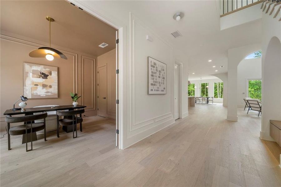 Furnished interior view inside a new home in , Lawrenceville (Image 7).
