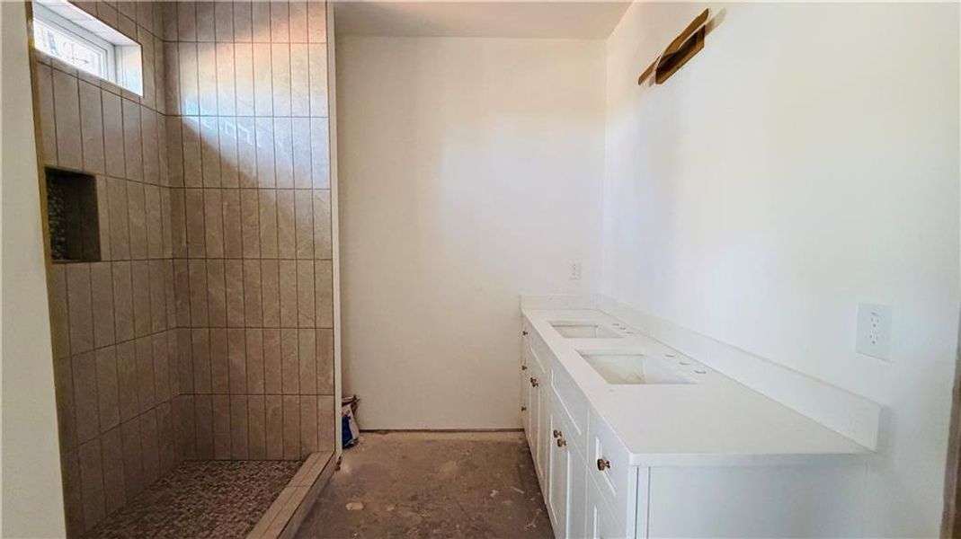 In-progress construction of a new home in , Hiram, GA (Image 39).