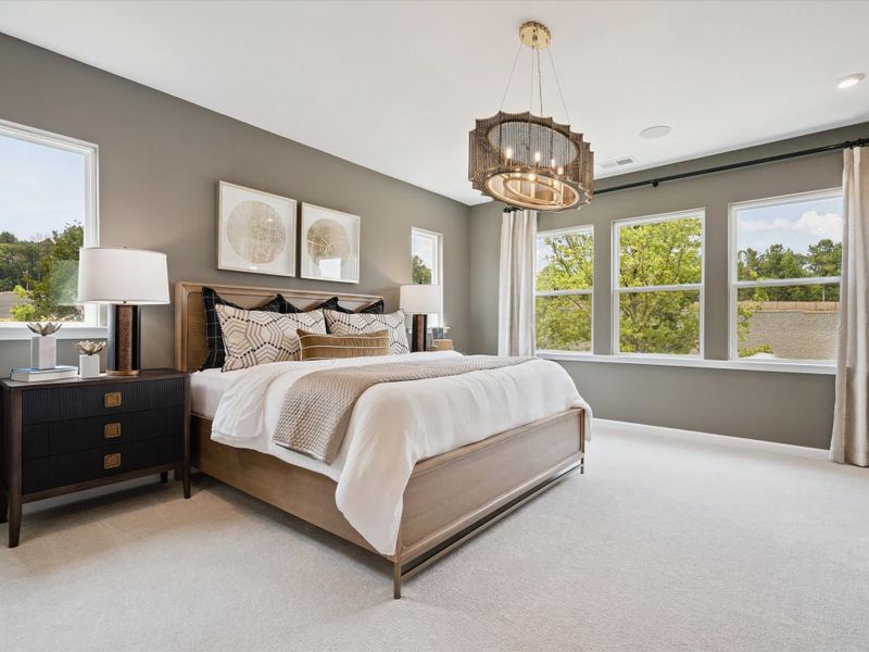 Furnished interior view inside a new home in Millstone, Cramerton (Image 13).