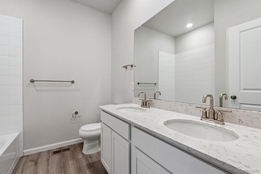 Furnished interior view inside a new home in Spring Valley Ranch, Elizabeth (Image 3).