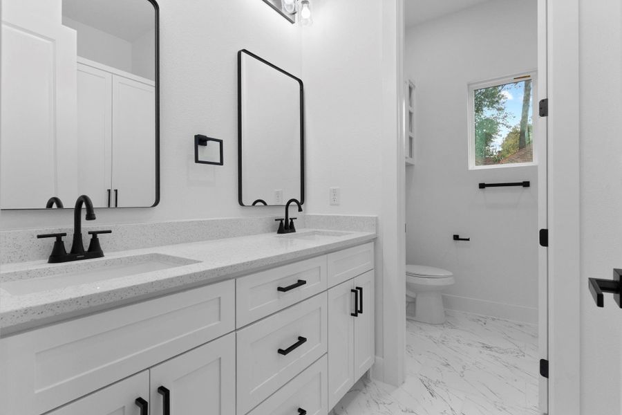 Furnished interior view inside a new home in , New Caney (Image 5).