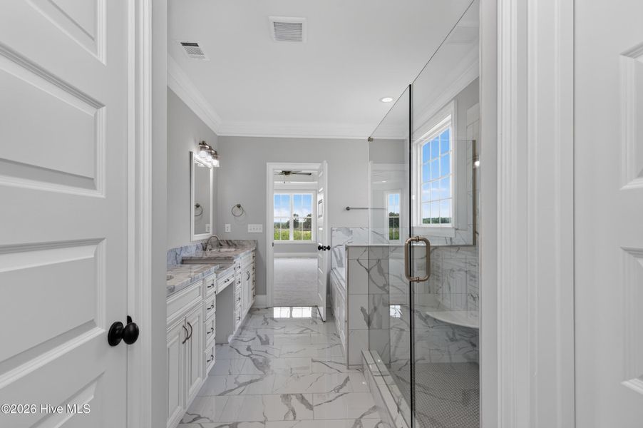 Furnished interior view inside a new home in Highland Lakes, Evans (Image 40).