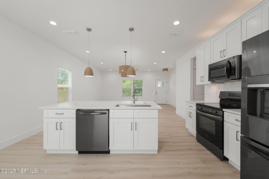 Furnished interior view inside a new home in , St. Augustine (Image 10).