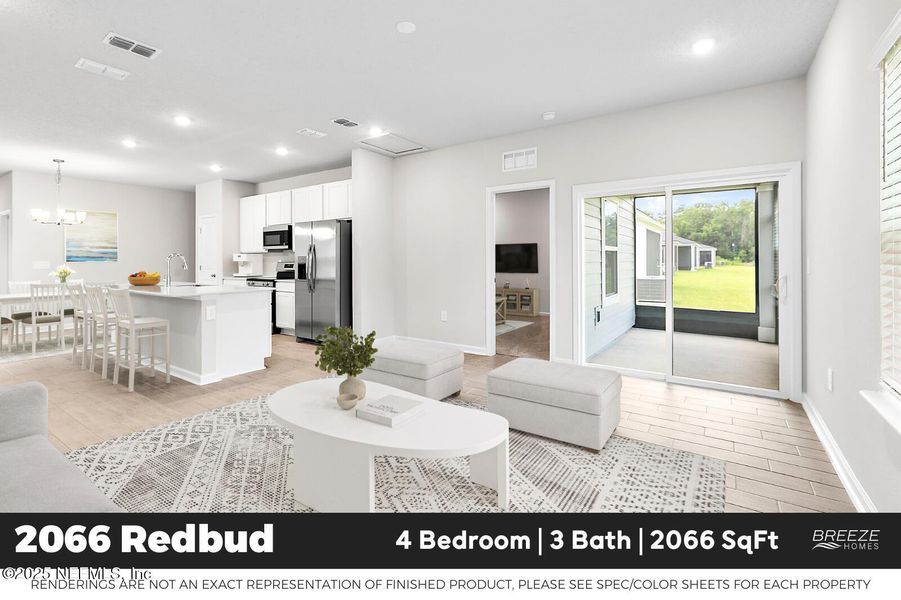 Furnished interior view inside a new home in Saddle Oaks, Jacksonville (Image 12). Furnished interior view inside a new home in Saddle Oaks, Jacksonville (Image 12).