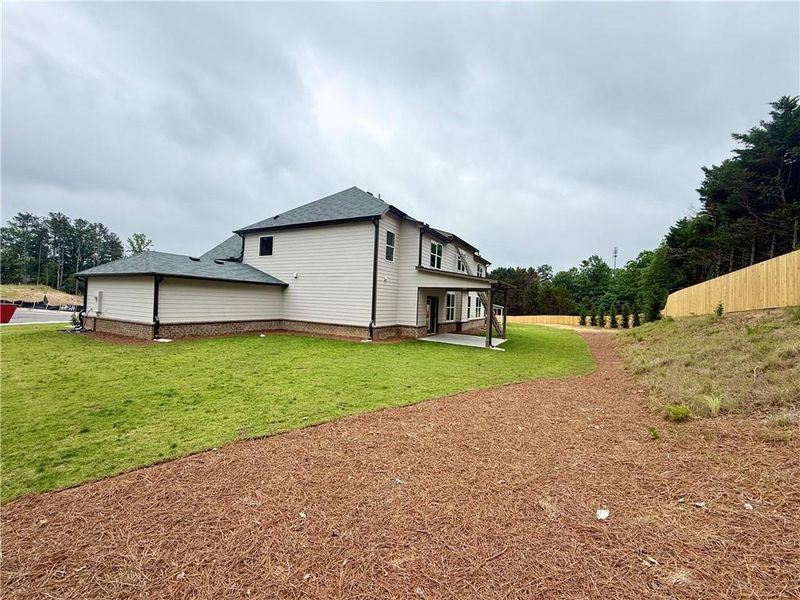 Exterior details and patio area of a home in , Hoschton (Image 3).