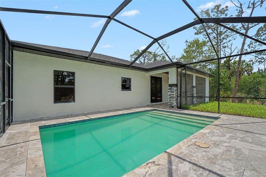 Exterior details and patio area of a home in , Port Charlotte (Image 31). Exterior details and patio area of a home in , Port Charlotte (Image 31).