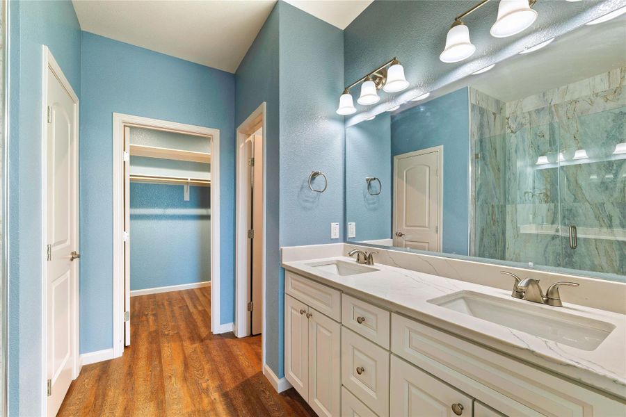 Furnished interior view inside a new home in , Liberty Hill (Image 9).