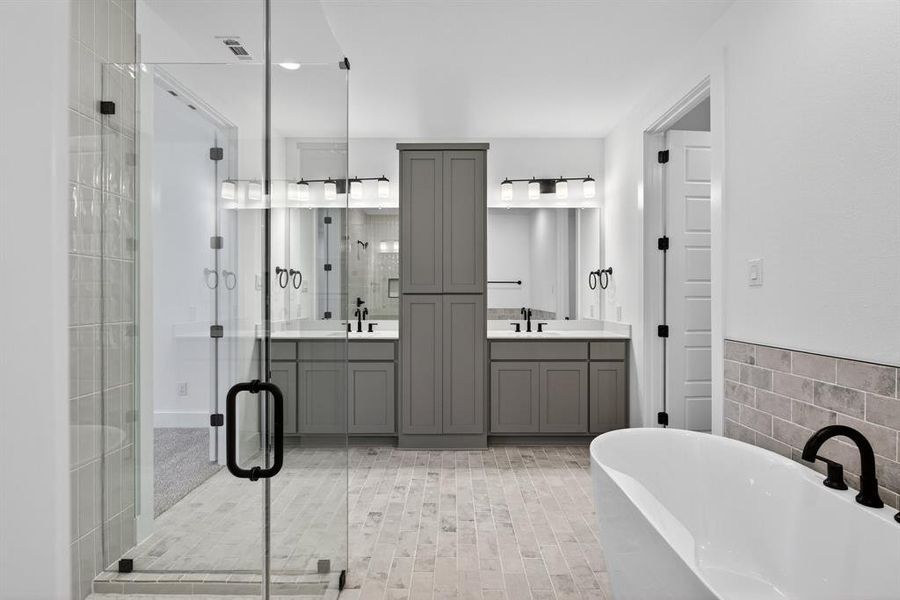 Furnished interior view inside a new home in Solterra, Mesquite (Image 5).