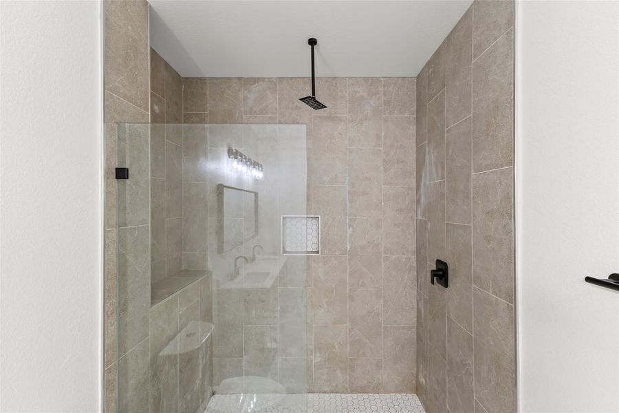 Close-up of interior finishes inside a home in , Conroe (Image 10).