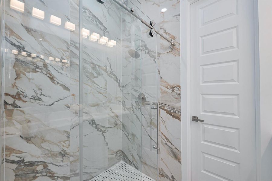 Furnished interior view inside a new home in , Houston (Image 9).