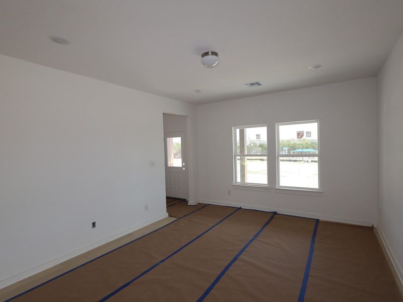 In-progress construction of a new home in Heritage, Dripping Springs, TX (Image 5). In-progress construction of a new home in Heritage, Dripping Springs, TX (Image 5).