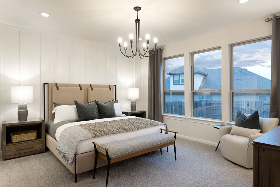 Furnished interior view inside a new home in Crescent Bluff, Georgetown (Image 7).
