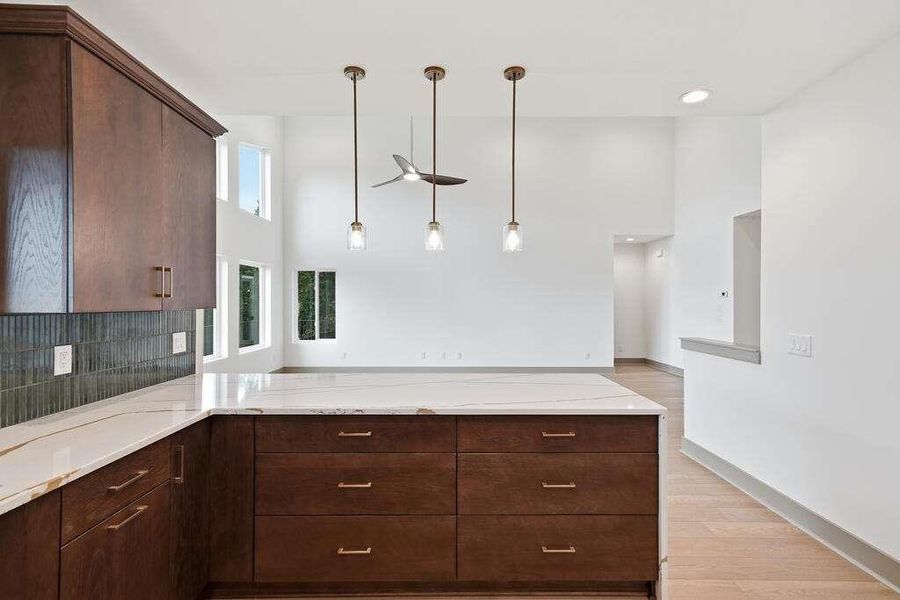 Furnished interior view inside a new home in , Ellijay (Image 15).