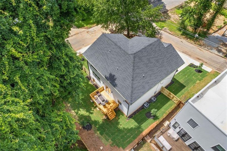 Front exterior of a new home in , Scottdale, GA, highlighting curb appeal (Image 31). Front exterior of a new home in , Scottdale, GA, highlighting curb appeal (Image 31).