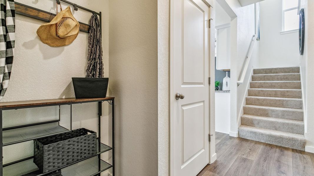 Furnished interior view inside a new home in Settlers Crossing, Commerce City (Image 14).