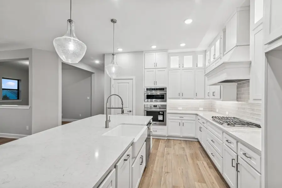 Furnished interior view inside a new home in , Todd Mission (Image 9). Furnished interior view inside a new home in , Todd Mission (Image 9).