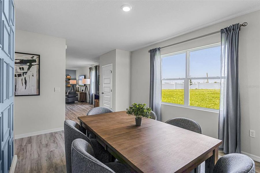 Furnished interior view inside a new home in , Haines City (Image 12).