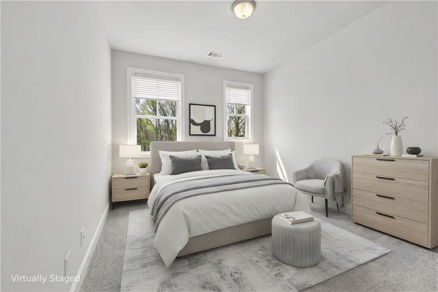 Furnished interior view inside a new home in , Sugar Hill (Image 9).