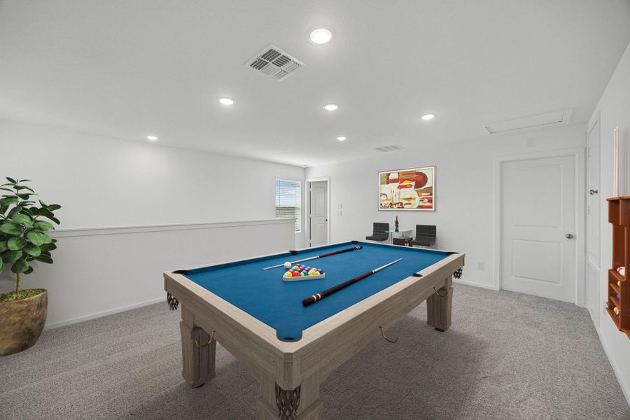 Furnished interior view inside a new home in Stokesbury, Waller (Image 13).