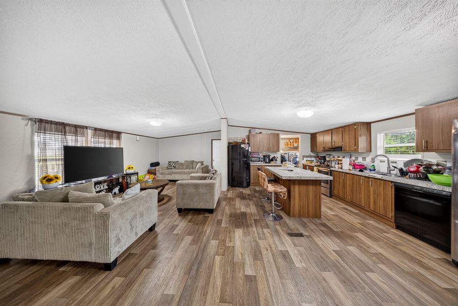 Furnished interior view inside a new home in , Cleveland (Image 6).