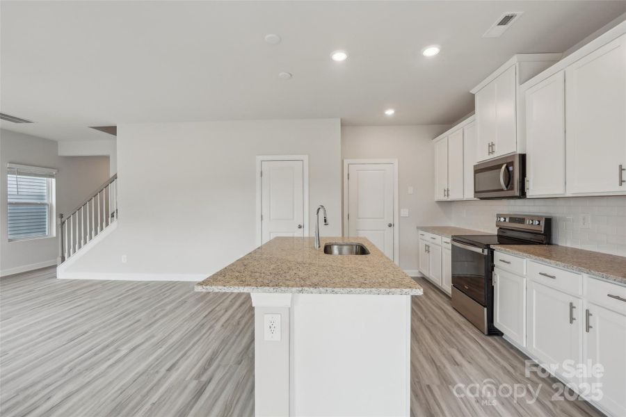 Furnished interior view inside a new home in Seattle Crossing, Shelby (Image 6).