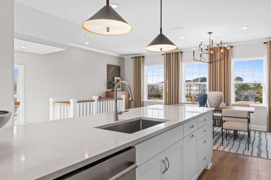 Representative furnished interior of a home built from the Joliet by Pulte Homes in Lakeside Townes at Riverlights, Wilmington (Image 20).