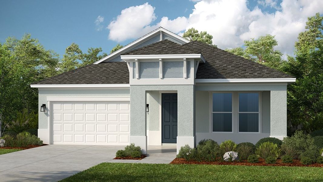 Representative exterior photo of a completed home built from the Longboat by Taylor Morrison in Firethorn, Parrish, FL (Image 20).