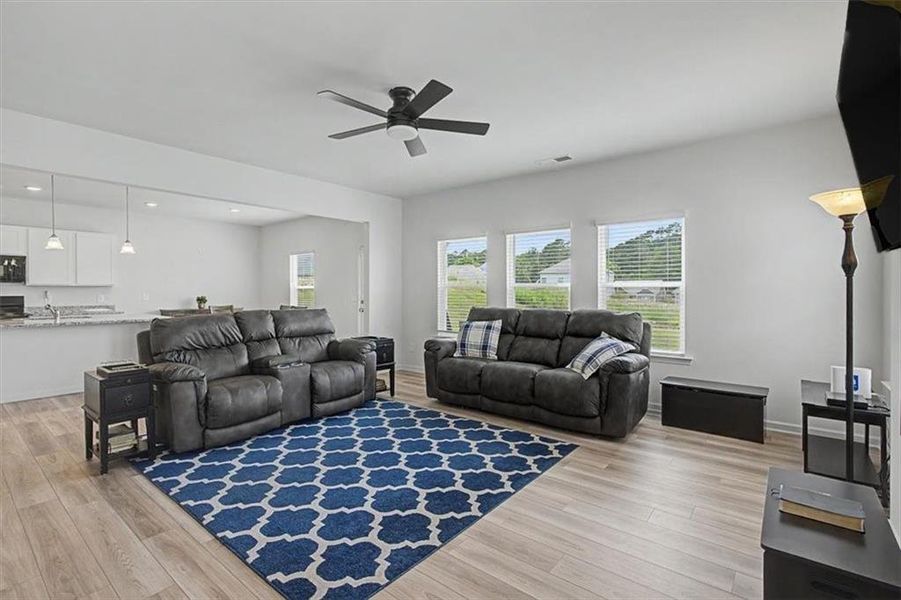 Furnished interior view inside a new home in Arrington, Adairsville (Image 14).