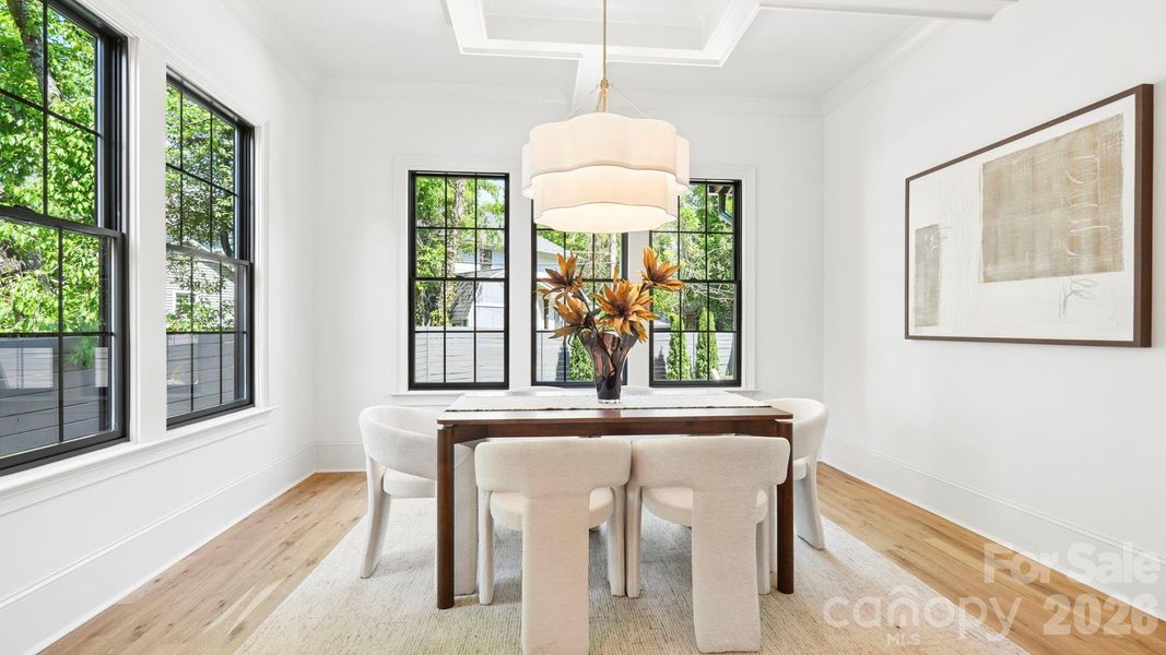Furnished interior view inside a new home in , Charlotte (Image 15).