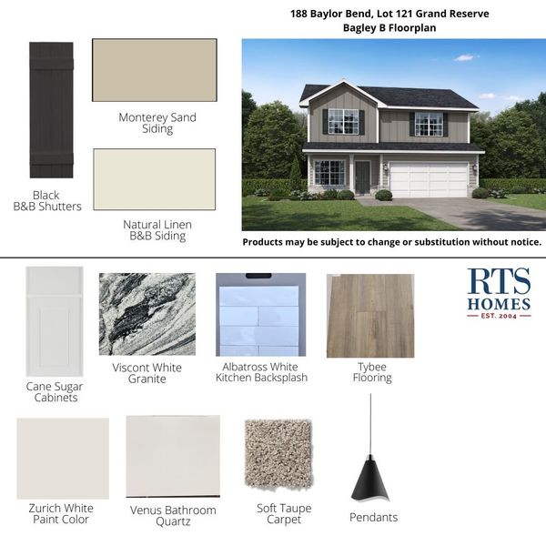 2D floor plan layout of this home in Grand Reserve, Hinesville, GA (Image 3). 2D floor plan layout of this home in Grand Reserve, Hinesville, GA (Image 3).