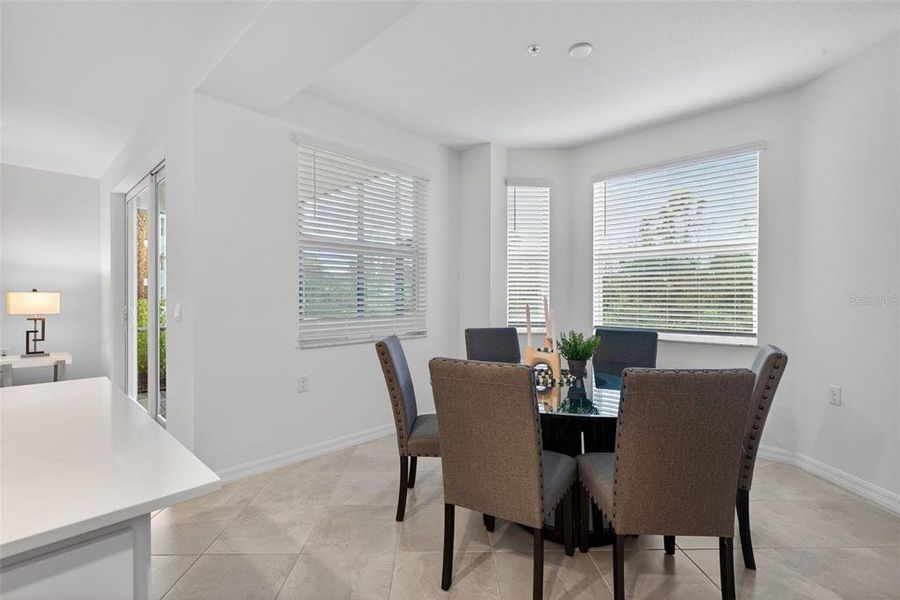 Furnished interior view inside a new home in Heritage Landing, Punta Gorda (Image 8).