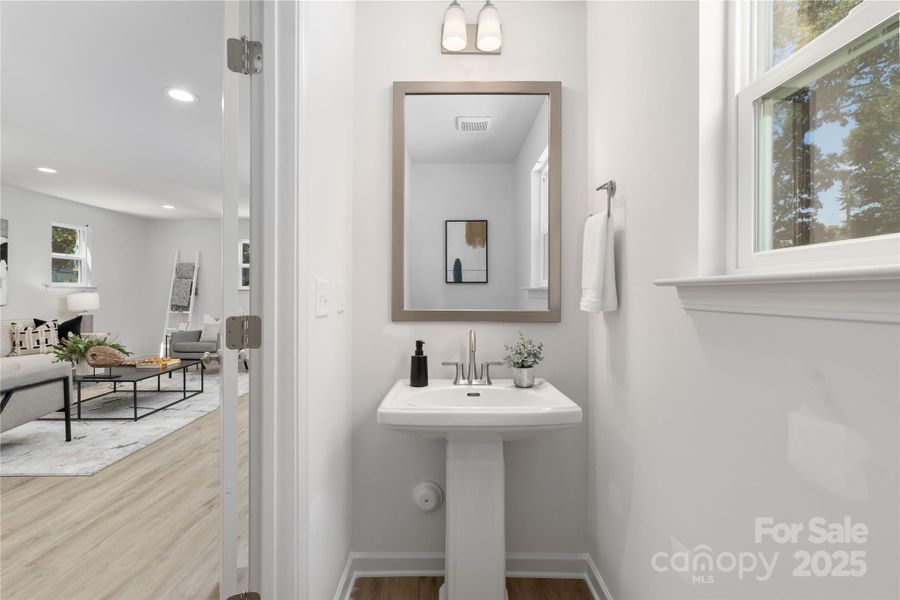 Furnished interior view inside a new home in , Mooresville (Image 7).