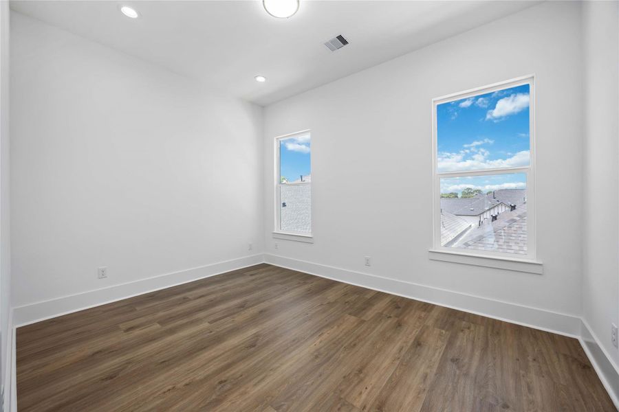 Spacious, unfurnished interior of a new home in , Houston (Image 23). Spacious, unfurnished interior of a new home in , Houston (Image 23).
